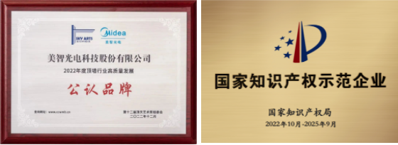 美的照明获中国灯饰照明行业JDB电子 JDB夺宝电子十大智能家居品牌奖(图2)