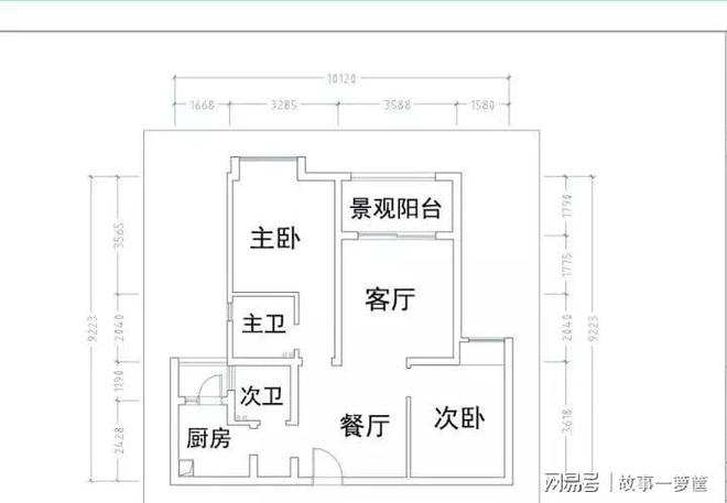 室内80㎡婚房装修终于搞定基装46w+家具5w+家电35软装2w！JDB电子 JDB夺宝电子(图1)