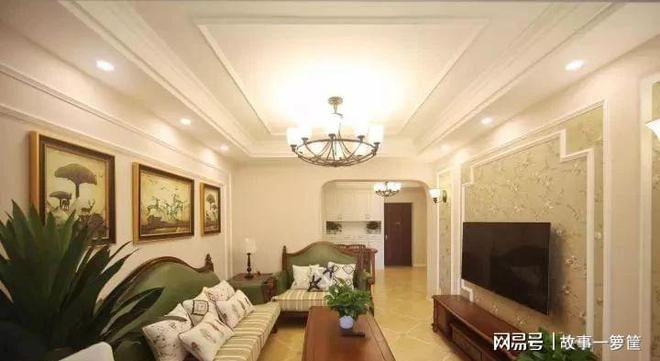 室内80㎡婚房装修终于搞定基装46w+家具5w+家电35软装2w！JDB电子 JDB夺宝电子(图3)