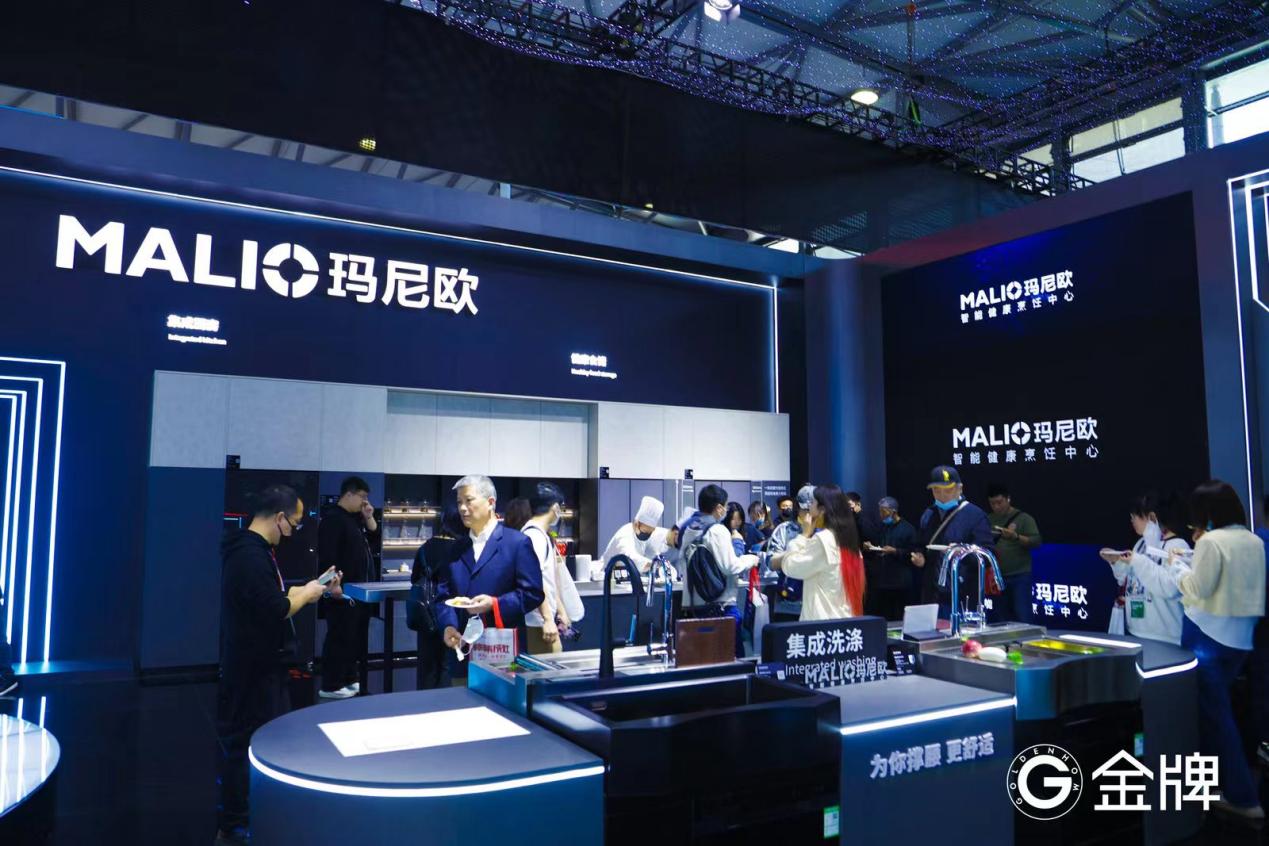 JDB电子 JDB夺宝电子创领“三慧”厨房体验解码多元智家场景！金牌厨柜重磅亮相2023AWE(图6)