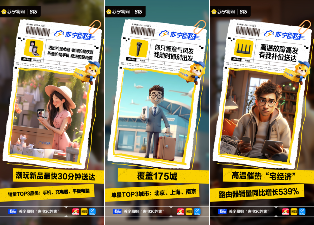 苏宁易购“家电3C外卖”热度高涨：暑期配送里程可绕赤道1537周JDB电子 JDB夺宝电子(图1)