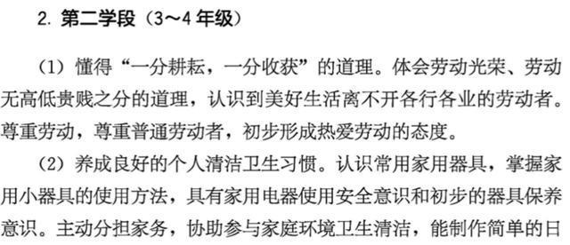 JDB电子 JDB夺宝电子教育部发布“新课标”中小学劳动课学做饭修家电？预计9月实施(图6)