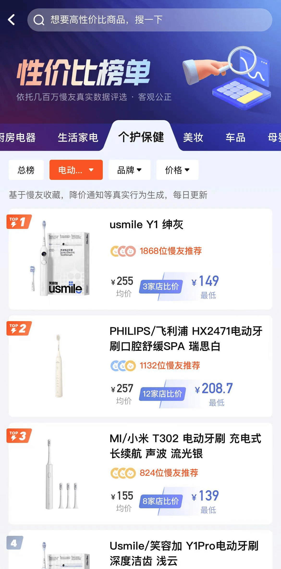 JDB电子 JDB夺宝电子8月好物好价榜15款高性价比的个护小家电推荐（电吹风、剃须刀、电动牙刷等）(图3)